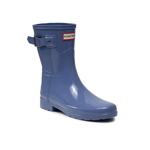 Hunter Kalosze Org Refined Short Gloss WFS1098RGL Zielony Hunter 36 promocja MODIVO