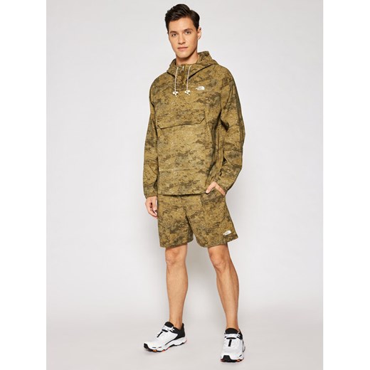 The North Face Kurtka anorak Printed Class V Po NF0A55T7 Zielony Regular Fit The North Face M wyprzedaż MODIVO