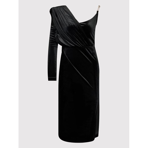 Rinascimento Sukienka koktajlowa CFC0106681003 Czarny Regular Fit Rinascimento S okazyjna cena MODIVO