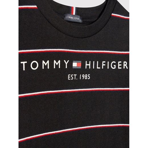 Tommy Hilfiger T-Shirt Essential KB0KB06888 D Czarny Regular Fit Tommy Hilfiger 12Y okazyjna cena MODIVO