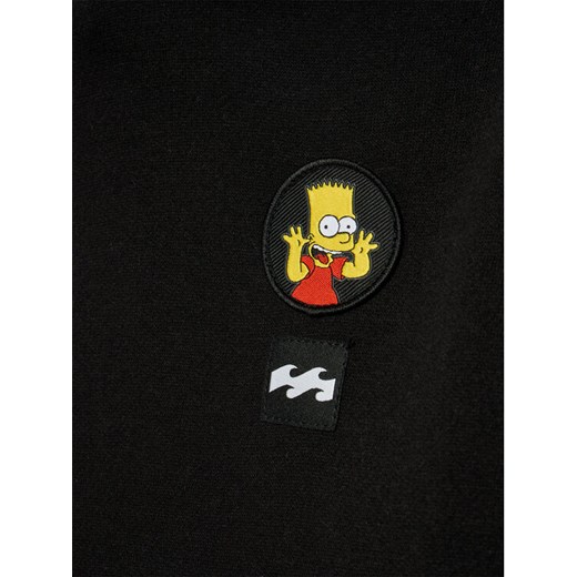 Billabong Bluza Simpsons Bart A2HO02 Czarny Regular Fit Billabong 8Y wyprzedaż MODIVO
