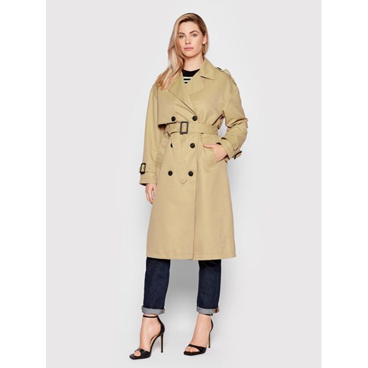 Vero Moda Trencz Arden 10260356 Beżowy Regular Fit Vero Moda M MODIVO