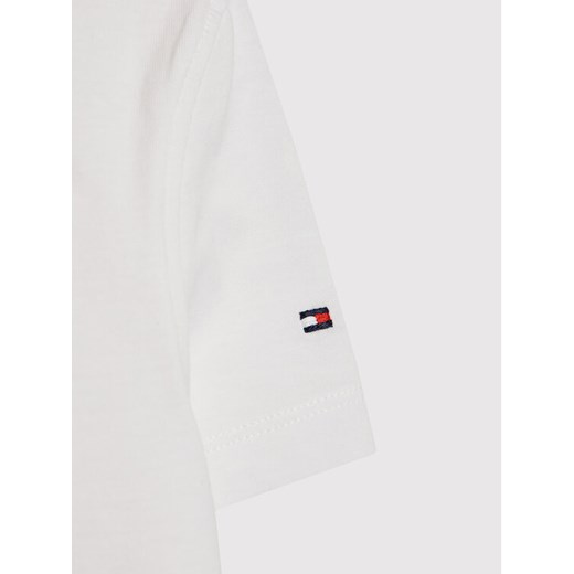 Tommy Hilfiger T-Shirt Over Print KB0KB07015 M Biały Regular Fit Tommy Hilfiger 7Y MODIVO okazja