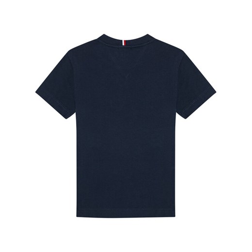 Tommy Hilfiger T-Shirt Cool Logo KB0KB06520 M Granatowy Regular Fit Tommy Hilfiger 6Y okazja MODIVO