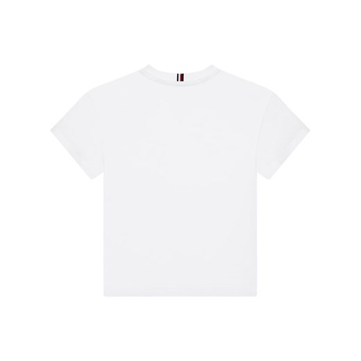 Tommy Hilfiger T-Shirt Photoprint KB0KB06517 M Biały Regular Fit Tommy Hilfiger 6Y okazyjna cena MODIVO