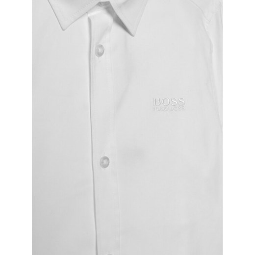 Boss Koszula J25N62 S Biały Regular Fit 6Y MODIVO