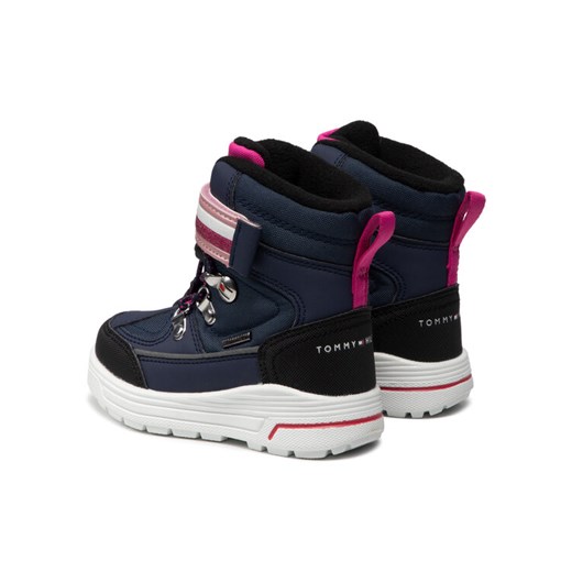 Tommy Hilfiger Śniegowce Technical Bootie T1A5-32031-0279A082 Granatowy Tommy Hilfiger 26 okazja MODIVO