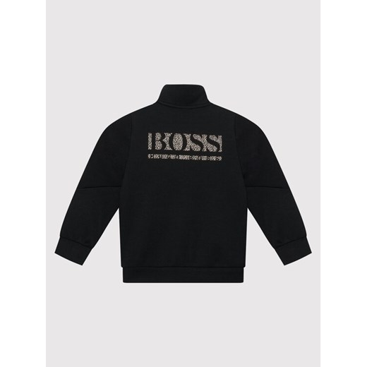 Boss Bluza J25N12 D Czarny Regular Fit 16Y promocja MODIVO