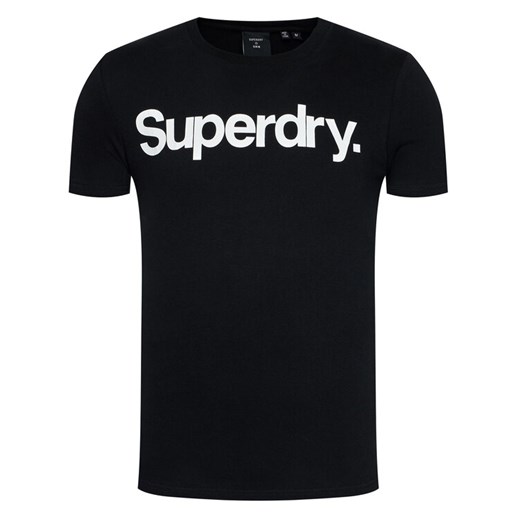 Superdry T-Shirt Cl Ns M1010248A Czarny Regular Fit Superdry XL wyprzedaż MODIVO