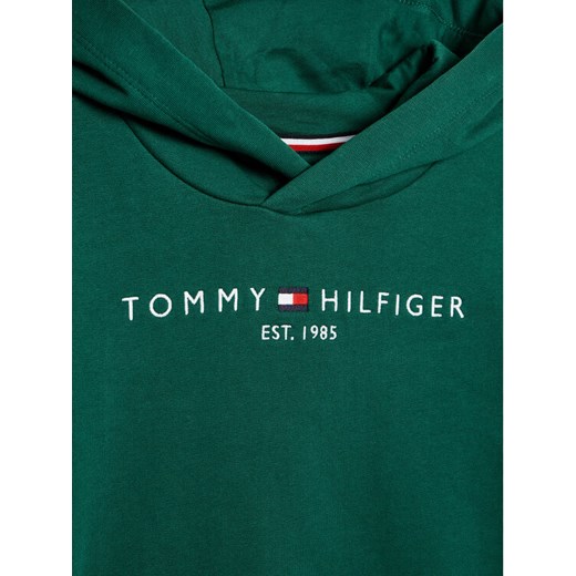 Tommy Hilfiger Bluza Essential KS0KS00205 M Zielony Regular Fit Tommy Hilfiger 3Y wyprzedaż MODIVO