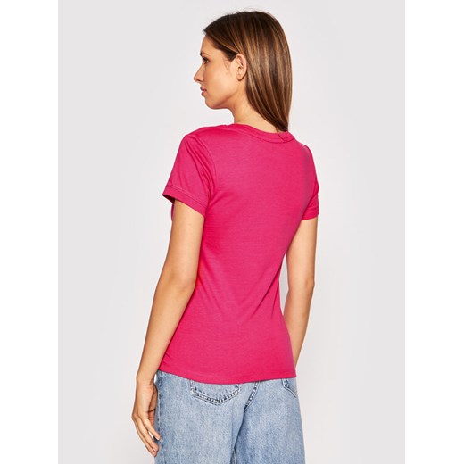 Calvin Klein Jeans T-Shirt J20J215702 Różowy Regular Fit S wyprzedaż MODIVO