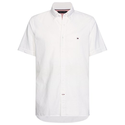 Tommy Hilfiger Koszula Linen Shirt MW0MW12777 Biały Slim Fit Tommy Hilfiger S wyprzedaż MODIVO