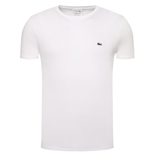 Lacoste T-Shirt TH6709 Biały Regular Fit Lacoste 6 MODIVO okazja