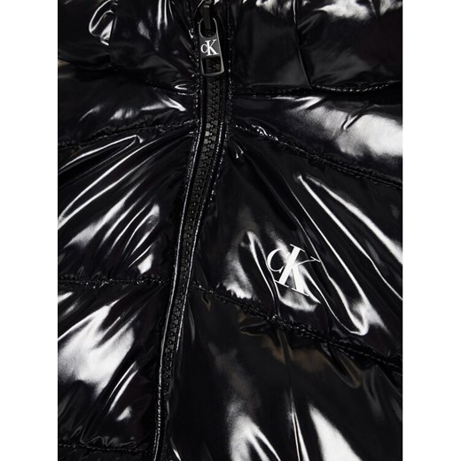 Calvin Klein Jeans Kurtka puchowa Provocative Shiny IG0IG01167 Czarny Regular 12Y okazja MODIVO