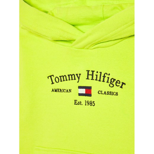 Tommy Hilfiger Bluza Artwork KS0KS00206 D Zielony Regular Fit Tommy Hilfiger 10Y promocyjna cena MODIVO