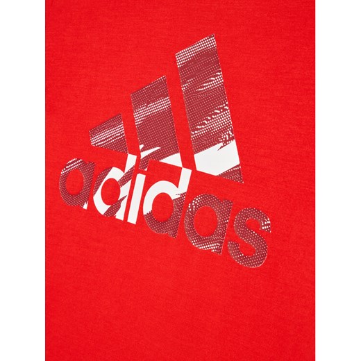 adidas T-Shirt Prime Tee HD078 Czerwony Regular Fit 15_16Y MODIVO