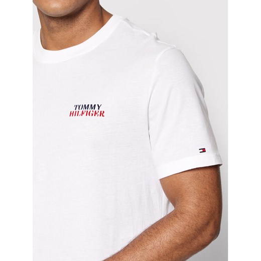 Tommy Hilfiger T-Shirt Cn Ss UM0UM02350 Biały Regular Fit Tommy Hilfiger L MODIVO wyprzedaż