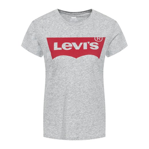 Levi's® T-Shirt Perfect Graphic Tee 7369-0263 Szary Regular Fit XXS wyprzedaż MODIVO
