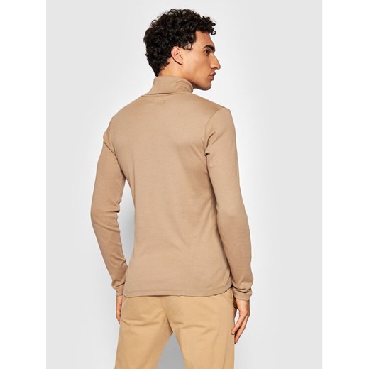 Marc O'Polo Golf 129 2202 52354 Beżowy Slim Fit L okazyjna cena MODIVO