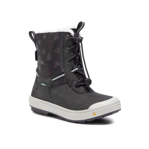 Keen Śniegowce Kelsa Tall Wp 1023720 Czarny Keen 37 okazyjna cena MODIVO