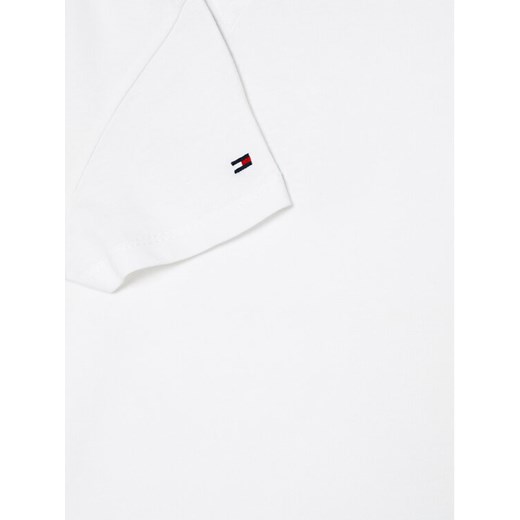 Tommy Hilfiger T-Shirt Photoprint KB0KB06517 M Biały Regular Fit Tommy Hilfiger 6Y promocyjna cena MODIVO