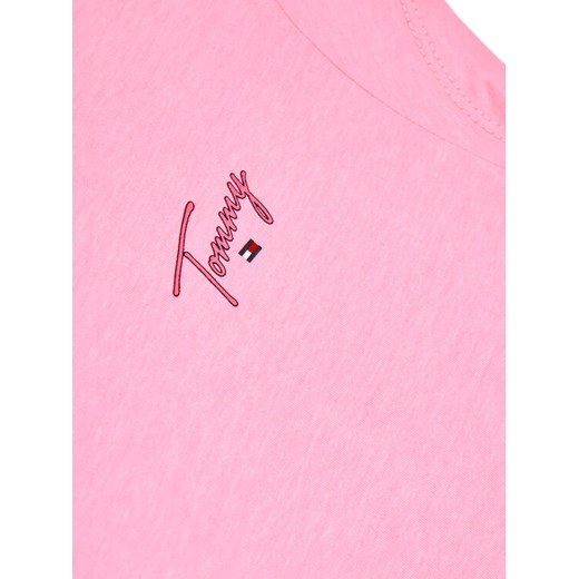 Tommy Hilfiger T-Shirt Multi Tee KG0KG05873 D Różowy Regular Fit Tommy Hilfiger 16Y wyprzedaż MODIVO