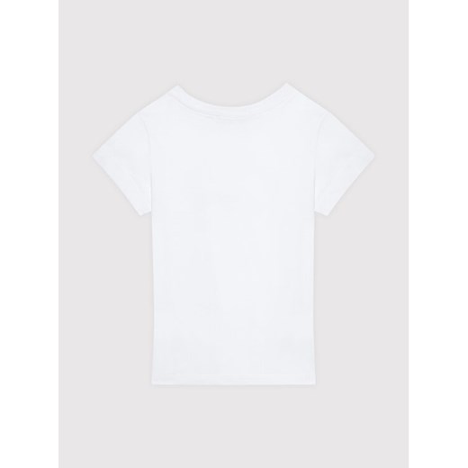 Calvin Klein Jeans T-Shirt Reptile Skin Monogram IG0IG01203 Biały Regular Fit 10Y MODIVO okazja