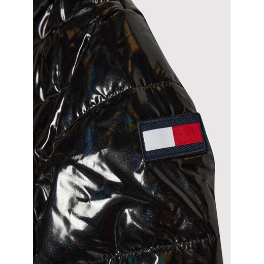 Tommy Hilfiger Kurtka puchowa Gloss Flag KG0KG05967 D Czarny Tommy Hilfiger 12 okazja MODIVO