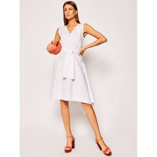 MAX&Co. Sukienka koktajlowa Castoro 72215220 Biały Regular Fit 40 MODIVO wyprzedaż