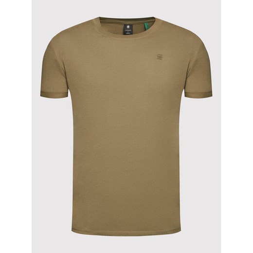 G-Star Raw T-Shirt Lash D16396-B353-C631 Zielony Regular Fit S okazyjna cena MODIVO