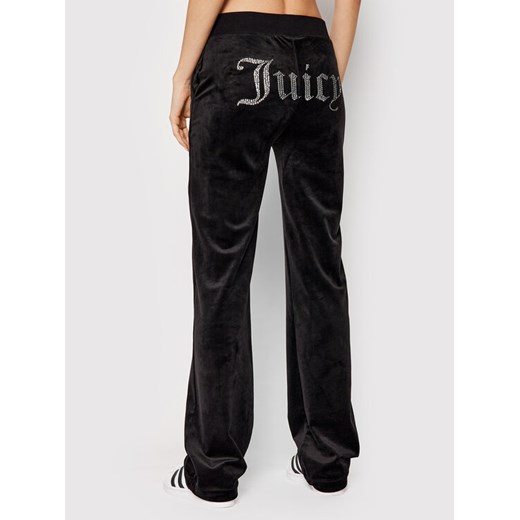 Juicy Couture Spodnie dresowe Delray Diamante JCCB221007 Czarny Regular Fit Juicy Couture XL MODIVO