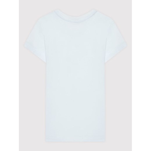 Calvin Klein Jeans T-Shirt Micro Monogram IG0IG01221 Biały Regular Fit 14Y promocyjna cena MODIVO