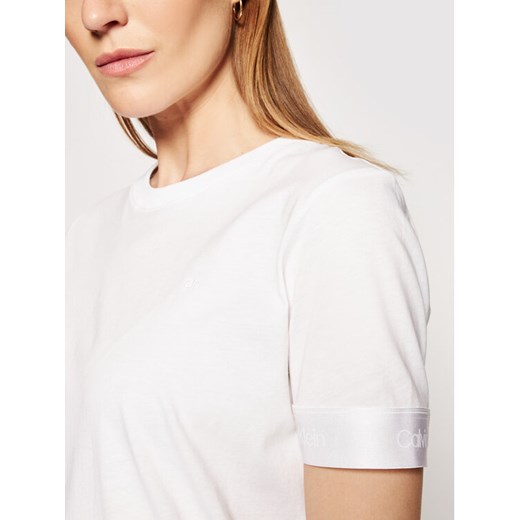 Calvin Klein T-Shirt Athleisure K20K202188 Biały Regular Fit Calvin Klein L promocja MODIVO