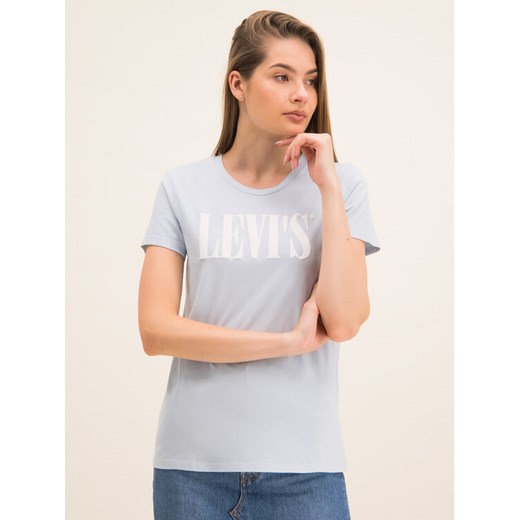 Levi's® T-Shirt 17369-0782 Niebieski Regular Fit XS okazyjna cena MODIVO