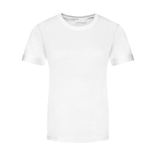 Calvin Klein T-Shirt Athleisure K20K202188 Biały Regular Fit Calvin Klein M MODIVO promocyjna cena