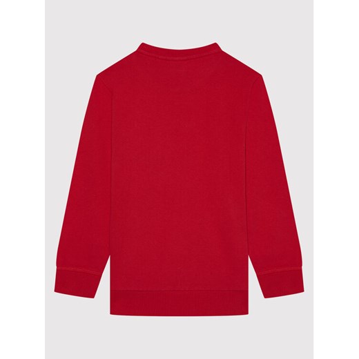 Napapijri Bluza B-Box NP0A4FUJ M Czerwony Regular Fit Napapijri 8Y MODIVO wyprzedaż