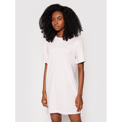 adidas Sukienka codzienna Tennis Luxe Tee H56459 Różowy Relaxed Fit 38 okazyjna cena MODIVO
