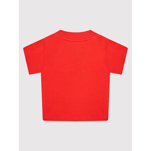 adidas T-Shirt Trefoil H34605 Czerwony Regular Fit 0_3M okazja MODIVO