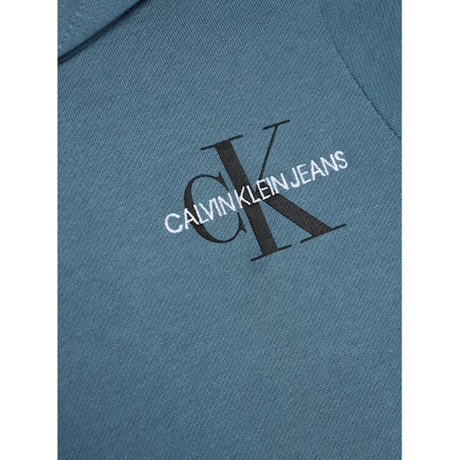 Calvin Klein Jeans Bluza Small Monogram IU0IU00164 Niebieski Regular Fit 8Y MODIVO okazja