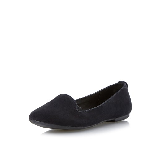 Head Over Heels By Dune Myla Slipper Cut Ballerina Pump dorothy-perkins czarny pumpy