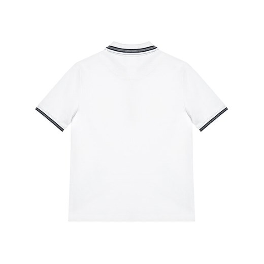 Boss Polo J25P12 D Biały Regular Fit 16Y MODIVO