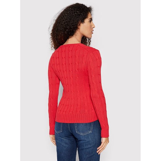 Polo Ralph Lauren Sweter 211580008077 Czerwony Regular Fit Polo Ralph Lauren S MODIVO