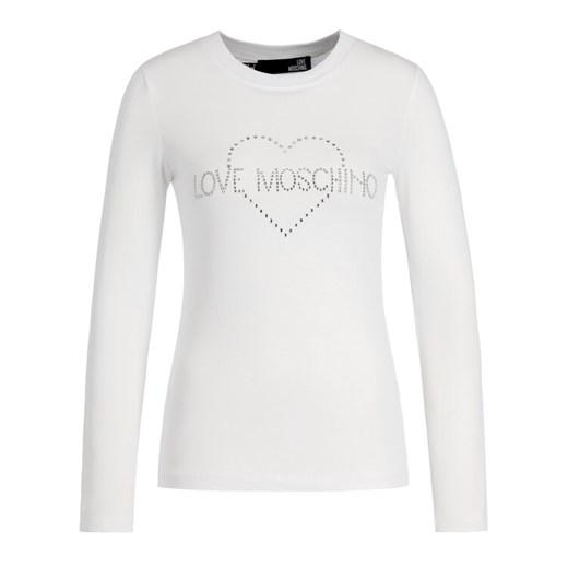 LOVE MOSCHINO Bluzka W4G5207E2065 Slim Fit Love Moschino 40 MODIVO wyprzedaż