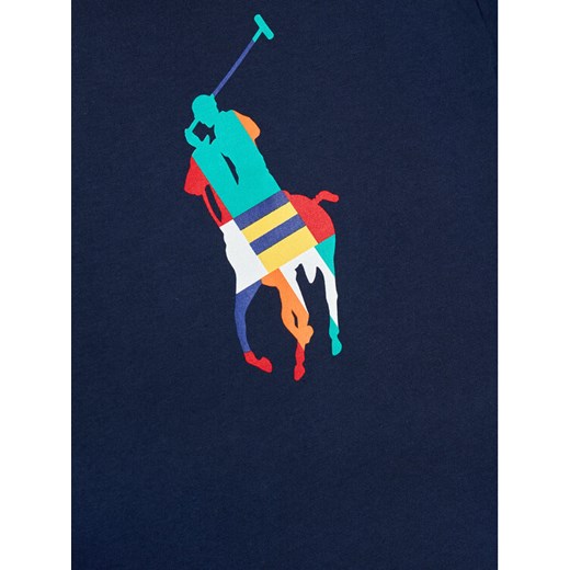 Polo Ralph Lauren T-Shirt Big Pony 323844817002 Granatowy Regular Fit Polo Ralph Lauren XL promocja MODIVO