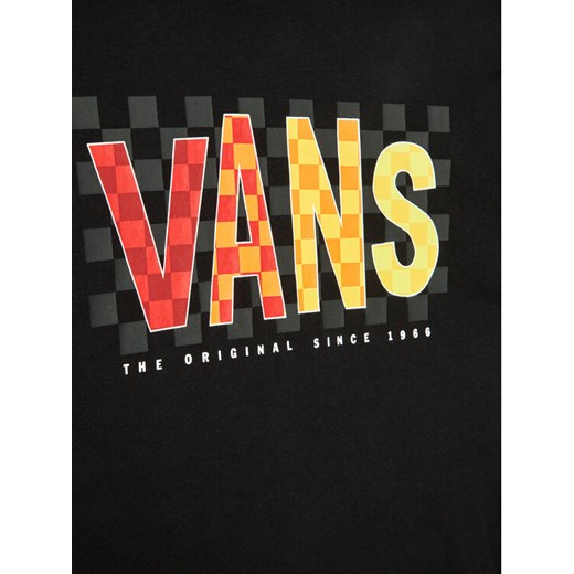 Vans T-Shirt Checks Ss VN0A7TUB Czarny Regular Fit Vans XL MODIVO