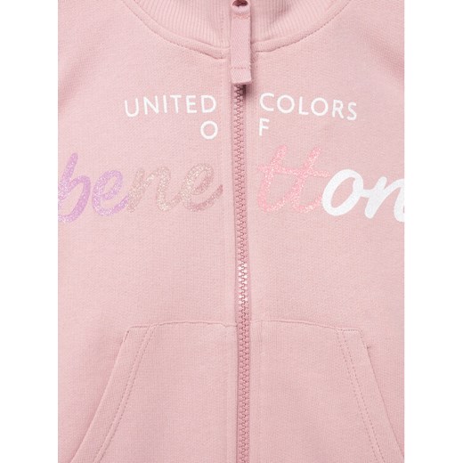 United Colors Of Benetton Bluza 3J68C5972 Różowy Regular Fit United Colors Of Benetton 120 okazja MODIVO