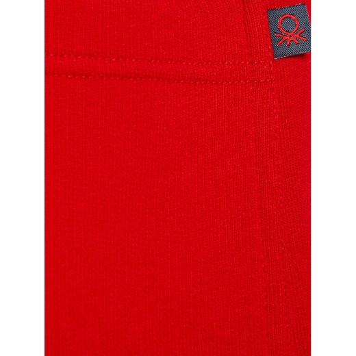 United Colors Of Benetton Spodnie dresowe 3J68I0028 Czerwony Regular Fit United Colors Of Benetton 150 okazja MODIVO
