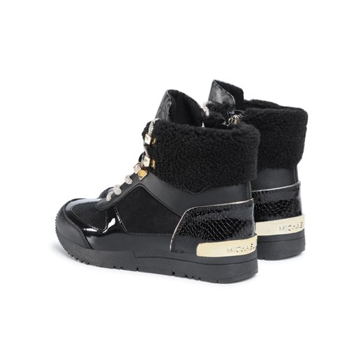MICHAEL KORS KIDS Trzewiki Zalliedona Czarny Michael Kors Kids 35 promocyjna cena MODIVO