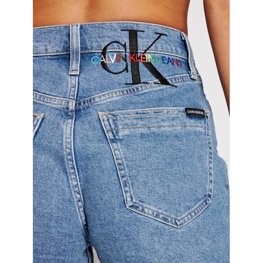Calvin Klein Jeans Szorty jeansowe Woven J20J217222 Niebieski Regular Fit 29 MODIVO wyprzedaż