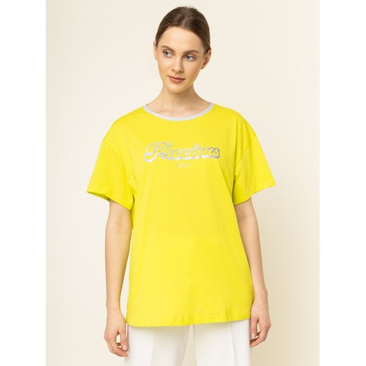Liu Jo T-Shirt WA0231 J0094 Żółty Regular Fit Liu Jo XS okazja MODIVO